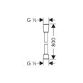 thumbnail image 2 of Flexo de ducha Isiflex B 800 mm 28278000, 2 of 2