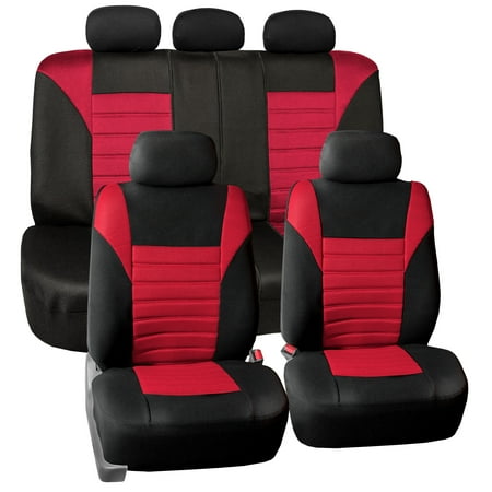 FH Group Premium Universal 3D Air Mesh Seat Covers Fit For Car Truck SUV Van - Full Set