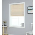 Cordless Room Darkening Roman Shades for Windows, Textured Woven Thermal Insulated Roman Blind