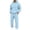 Light Blue&1080, variant on CONFREE Mens Sweatsuit 2 Peice Sets Athletic Tracksuit for Men Zip Up Hoodies Sweatpants Outfits Cozy Fall Winter Track Suits Set