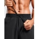 thumbnail image 5 of Shorts CRZ YOGA Texturizados para Entrenamiento con Corte Lateral 5" Negro M, 5 of 7