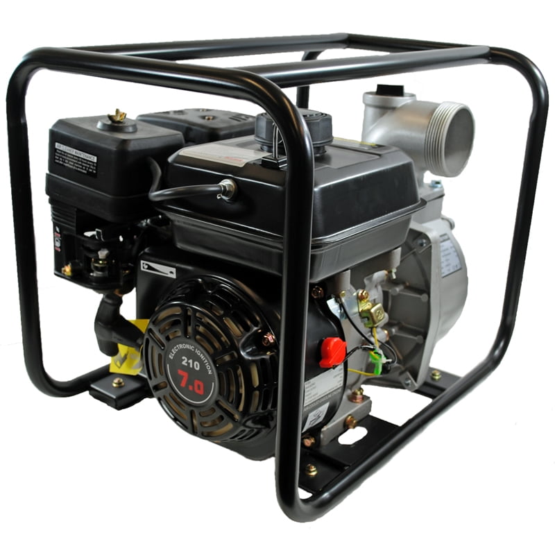 4Stroke 220 GPM 3 Inch 7 HP Gas Powered Portable Water Pump Walmart