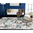 thumbnail image 4 of SAFAVIEH Skyler Collection SKY193B Grey / Blue Rug, 4 of 7