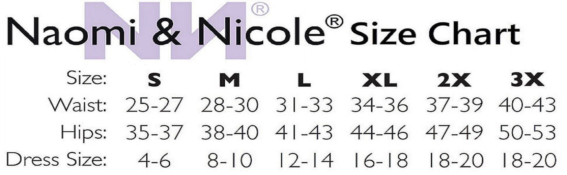Naomi & Nicole Women's Comfortable Firm Control High Waist Shaping Brief