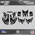 thumbnail image 2 of Kalair GFX Graphics Kit for Honda TRX450R (2006-2017) Factory Series, 2 of 4
