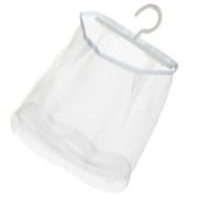 icolorfuled 2pcs Hanging Mesh Bag Multi-functional Mesh Laundry Bag Clothespin Bag Kitchen Mesh Pouch