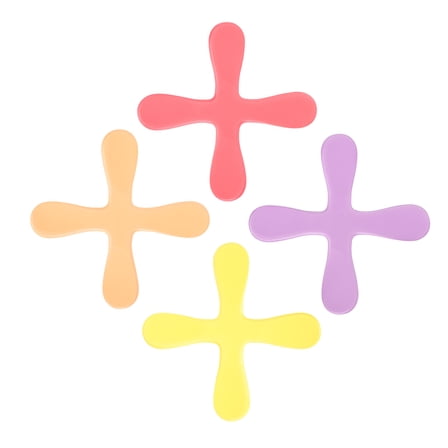 STRANDCHIC 4Pcs Safe Eva Boomerang Outdoor Sports Plaything for Physical Coordination and Leisure