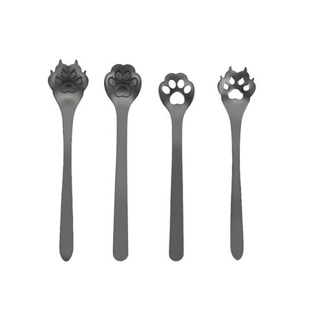 

Etereauty Spoon Spoons Stirring Cocktail Coffee Dessert Mixing Tablespoons Handlecream Ice Honey Mini Small Stir Sugar Teaspoons
