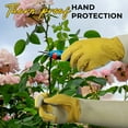 thumbnail image 6 of HANDLANDY Rose Gloves for Men & Women, Long Leather Gardening Gloves Thorn Proof, Best Garden Gifts & Tools for Gardener, 6 of 7