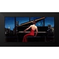thumbnail image 2 of Fabiano, Marco 14x9 Black Modern Framed Museum Art Print Titled - Lady in Red, 2 of 5