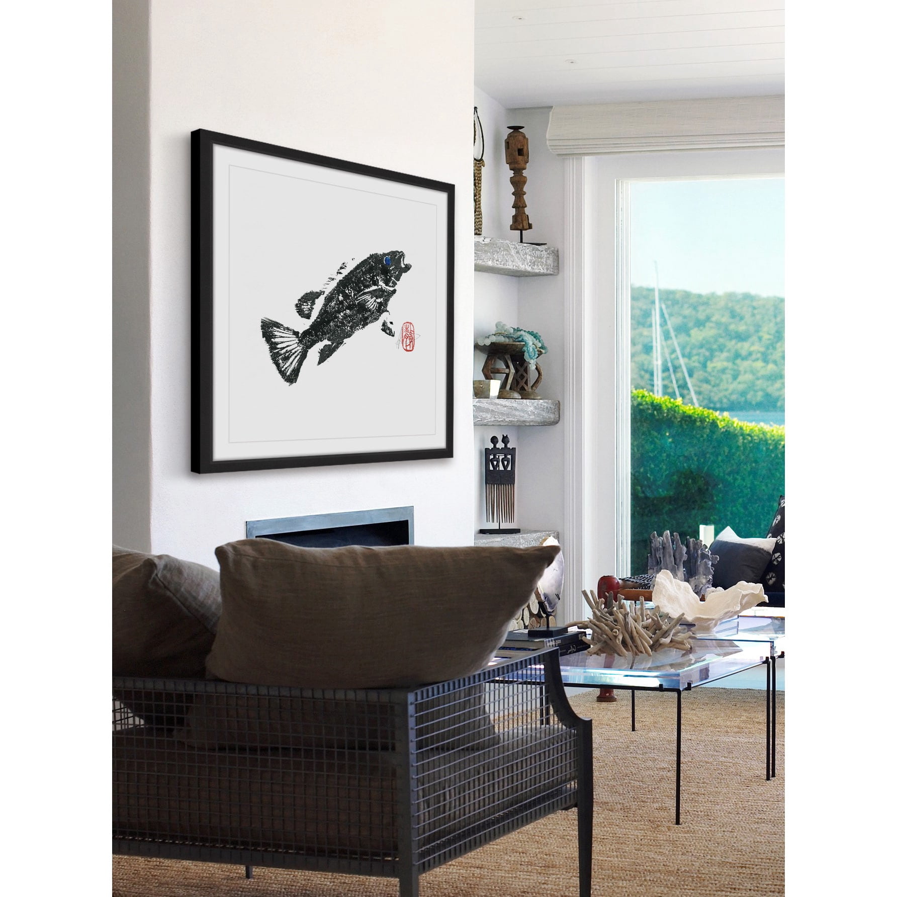 "Always Looking Up" Framed Painting Print