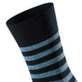 thumbnail image 2 of SCHIESSER Calcetines para hombre, paquete de 10 - «Bluebird», mezcla de algodón, lisos/estampados Azul/rayado/azul/estampado 39-42, 2 of 5
