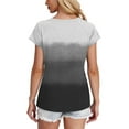 thumbnail image 6 of Short Sleeve Tshirts Shirts for Women Vintage Womens Tops Trendy 2025 Tie Dye Shirt Women Plus Size Tank Tops for Women, 6 of 8