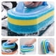 thumbnail image 4 of unbranded 4Ud Azul Para Platos Y Ollas Con Mango Ergonómico Y Esponja De Limpieza, 4 of 5