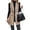 Apricot Color, variant on Womens Long Vest Sleeveless Lapel Double Breasted Fall Winter Coats Jackets Black L