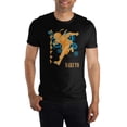 thumbnail image 6 of Mens Black Naruto Anime Cartoon Short Sleeve Graphic Tee-M, 6 of 7
