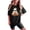 Black, variant on Short Sleeve Summer Tops For Women 2026 Vacation Trendy Womens Tops Dressy Casual 3/4 Sleeve Red Blouses For Women Long Sleeve T Shirts For Women Loose Fit