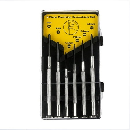 FACEGA Doomsday Supplies Screwdriver Set Survival Tools Small Screws Multitool Knife Black
