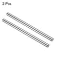 thumbnail image 3 of 2 Packs Linear Motion Rod Shaft Guide 12mm x 200mm (0.472" x 7.87") Hardened Steel, 3 of 7
