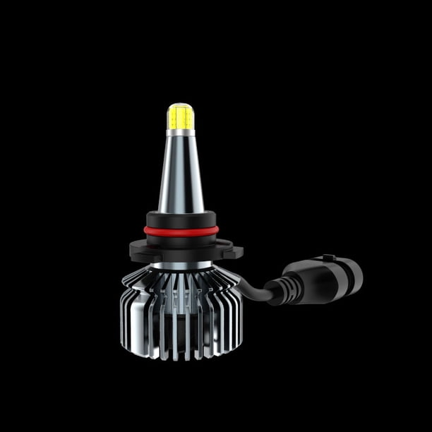 Faros LED para coche de alto brillo, luz de 360 grados H8 H7 9005