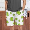thumbnail image 7 of GZHJMY Frog Pajama Pants Short for Men, Lounge Pants Lightweight Men Pajama Bottoms with Drawstring Pockets, Christmas New Year Birthday Gifts, X-Large, 7 of 7