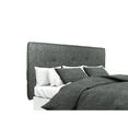 thumbnail image 1 of MJL Furniture Designs MJL Furniture Ali Button Tufted Text2 Olivia Charcoal Upholstered Headboard, 1 of 4