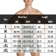 thumbnail image 2 of POP CLOSETS Men's Tummy Control Shapewear Shorts High Waist Slimming Anti-Curling Underwear Body Shaper Compression Boxer Brief, 2 of 5