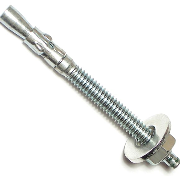 Hard-to-Find Fastener 014973237042 Concrete Wedge Anchors, 1/4 x 3, Piece-100