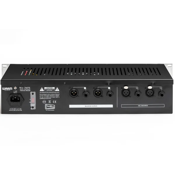 Warm Audio WA-2MPX Dual-Channel Tube Mic Preamp