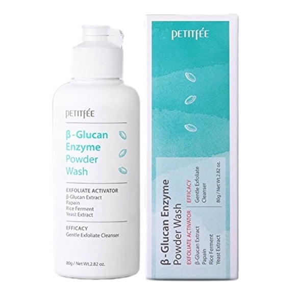 Limpiador de lavado en polvo con enzima Beta Glucan Petitfee (80 g 2,82 oz)