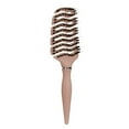 thumbnail image 1 of Hairdressing Tools Pig Bristle Hollow Comb Pointed Tail for Styling High Quality with Ergonomic Design, 1 of 5
