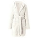thumbnail image 3 of Mujeres suave Color sólido manga larga cuello en V fajas de invierno Pokets polar imitación terciopelo ropa de dormir vestido camisones Fridja nalpqowj49890, 3 of 5
