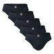 thumbnail image 1 of CECEBA Calzoncillos para hombre, paquete de 5 -  básicos, algodón, M-3XL, lisos Negro M (Medium), 1 of 3