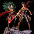 thumbnail image 2 of Attaque sur Titan Mikasa Ackerman Anime Figure, Rival Shingeki no Kyojin, Levi Ackerman Action Figure, Collection Model Butter Toy, 36cm36 cm con caja al por menor2 zhangyuxiang unisex, 2 of 2
