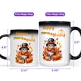 thumbnail image 4 of Happy Thanksgiving Manx Welcome Thankful Fall Autumn Pumpkin Heat Color Changing Mug Cat Lover Kitten Owner Gifts Magic Coffee Mug - 02021, 4 of 4