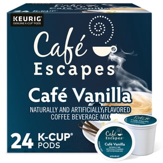Grove Square French Vanilla Cappuccino K-Cup Coffee Pods, 24 Count