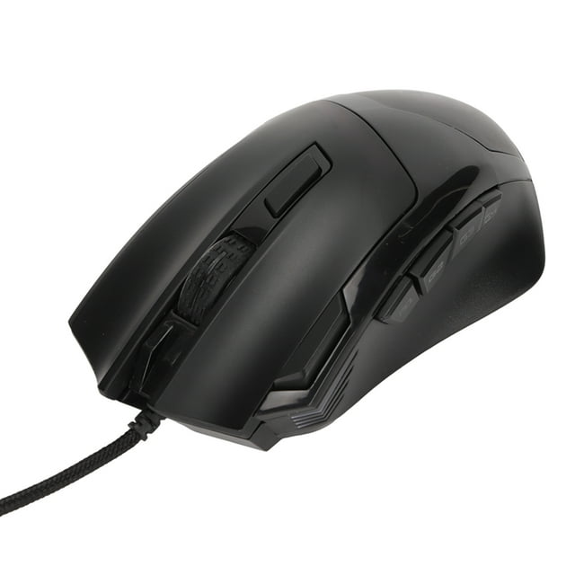 Ratón para Juegos con Cable de Alto Rendimiento Ratón Ergonómico Retroiluminado con Iluminación RGB Ratones con Cable de 6 Niveles DPI para Computadoras de Escritorio Y ANGGREK Otros