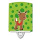 thumbnail image 1 of "Treasures Christmas Rein Ceramic Night Light, #3 Verde, 6"" x 4""" Caroline's Treasures BB9025CNL, 1 of 1