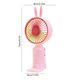 thumbnail image 2 of ddioayh Handheld Fan Mini USB Rechargeable Portable Electric Fan with Base Quiet Cooling Three Wind Speeds 100-300mAh Battery Power for Outdoor Travel Student Home Office, 2 of 5