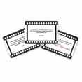 thumbnail image 2 of Gift Republic Movie Trivia Cards Classic Movie Question Cards Fun Quiz Questions Movie Buff Gift Portable Travel Game, 2 of 2