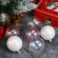 thumbnail image 5 of KALLORY 12pcs Plastic Ornaments Assorted Colors for Party, Home, Christmas Tree, Holiday and Event Decorations, 5 of 6