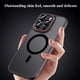 thumbnail image 4 of Luxury Matte Bumper Magnetic Clear Case For iPhone 15 14 13 12 Pro Max Plus Magsafe Wireless Charge Full Lens Protection Cover, 4 of 5