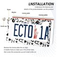 thumbnail image 4 of GZHJMY 2pcs Love and Panda License Plate Frame for Car Decorative Accessories Rustproof License Plate Cover with Screws for US Vehicles 12x6 Inch（111）, 4 of 7