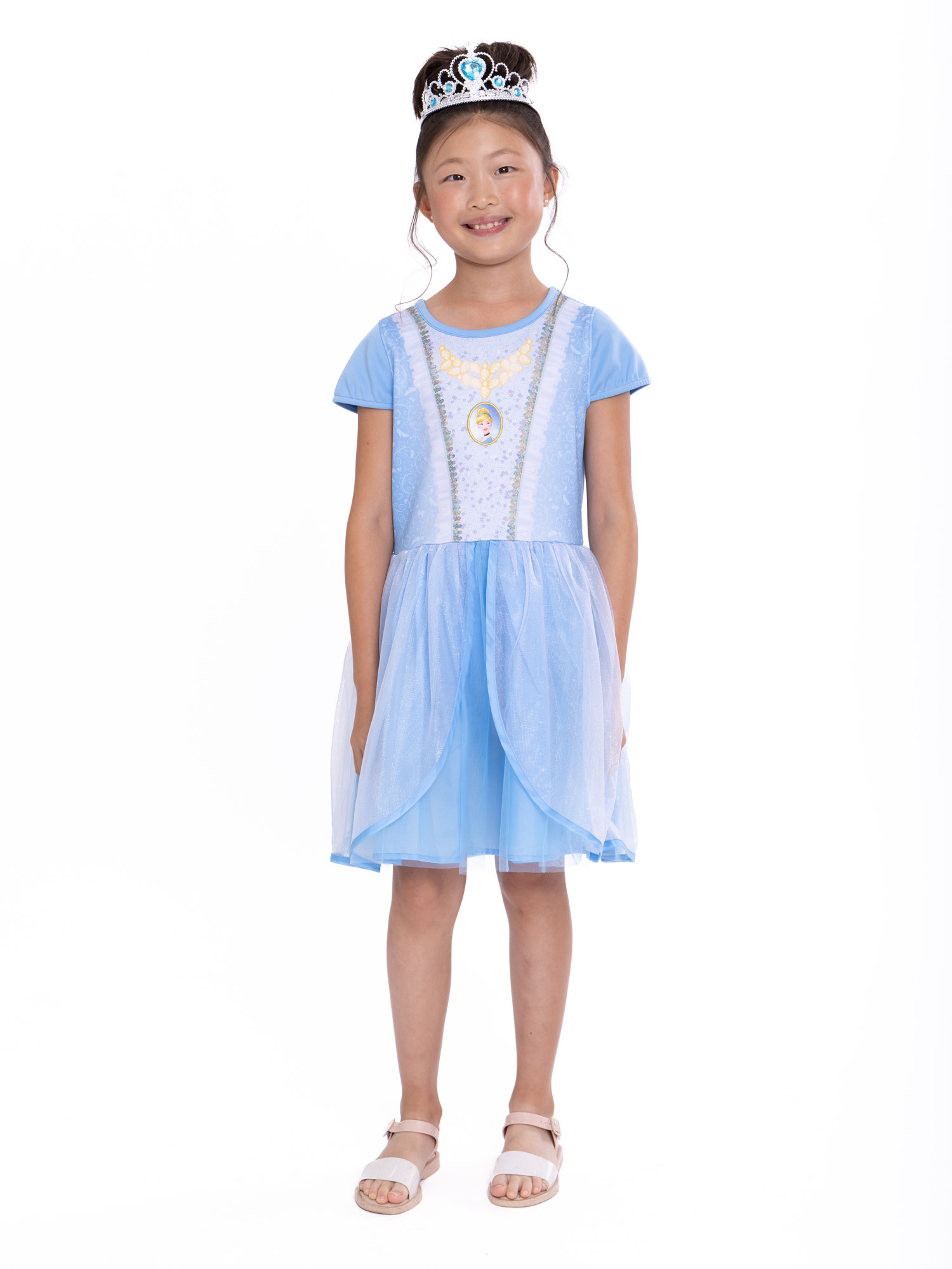 Disney Princess Girls Cinderella Cosplay Dress, Sizes 4-16 - image 2 of 14