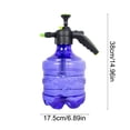 thumbnail image 3 of Fareti 4L Garden Pump Sprayer, Hand-held Pressure Sprayer Bottle for Lawn with Safety Value, Adjustable Nozzle, for Watering, Spraying Weeds, Home Cleaning and Car Washing, 3 of 4