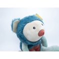 thumbnail image 4 of Elefante de peluche, juguetes de peluche de animales, coloridos juguetes súper suaves, juguetes de peluche creativos de la serie Kraft, decoración de la habitación de los niños, juguetes de peluche de JFHHH pequeña, 4 of 5