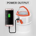 thumbnail image 4 of Dww-usb Rechargeable Lantern - Portable Led Solar Camping Lantern Security Flashlight Waterproof Search Light For Hiking, Fishing, Power Outages (whit, 4 of 4