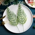thumbnail image 4 of 25 PCS Artificial Pine Branches-13.7 Inches Fake Greenery Plants Pine Sprigs-Faux Pine Leaves Picks for DIY Garland Crafts Christmas Embellishing and Home Garden Decoration (25PCS), 4 of 5