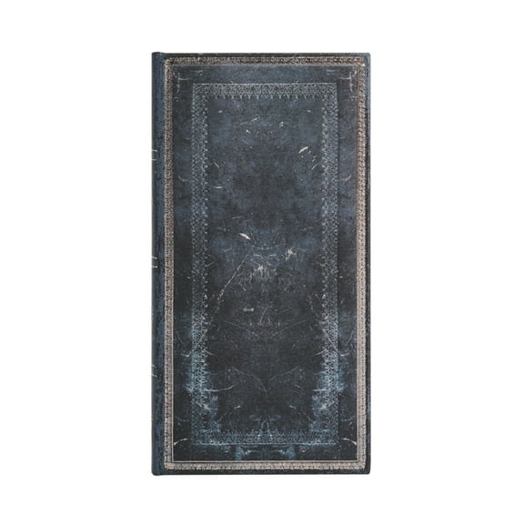 Inkblot Slim Lined Hardcover Journal, 176pg, 85gsm by Paperblanks (Old Leather Collection), (Hardcover)