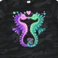 thumbnail image 4 of Inktastic Seahorses Kissing with Hearts Boys or Girls Toddler T-Shirt, 4 of 5